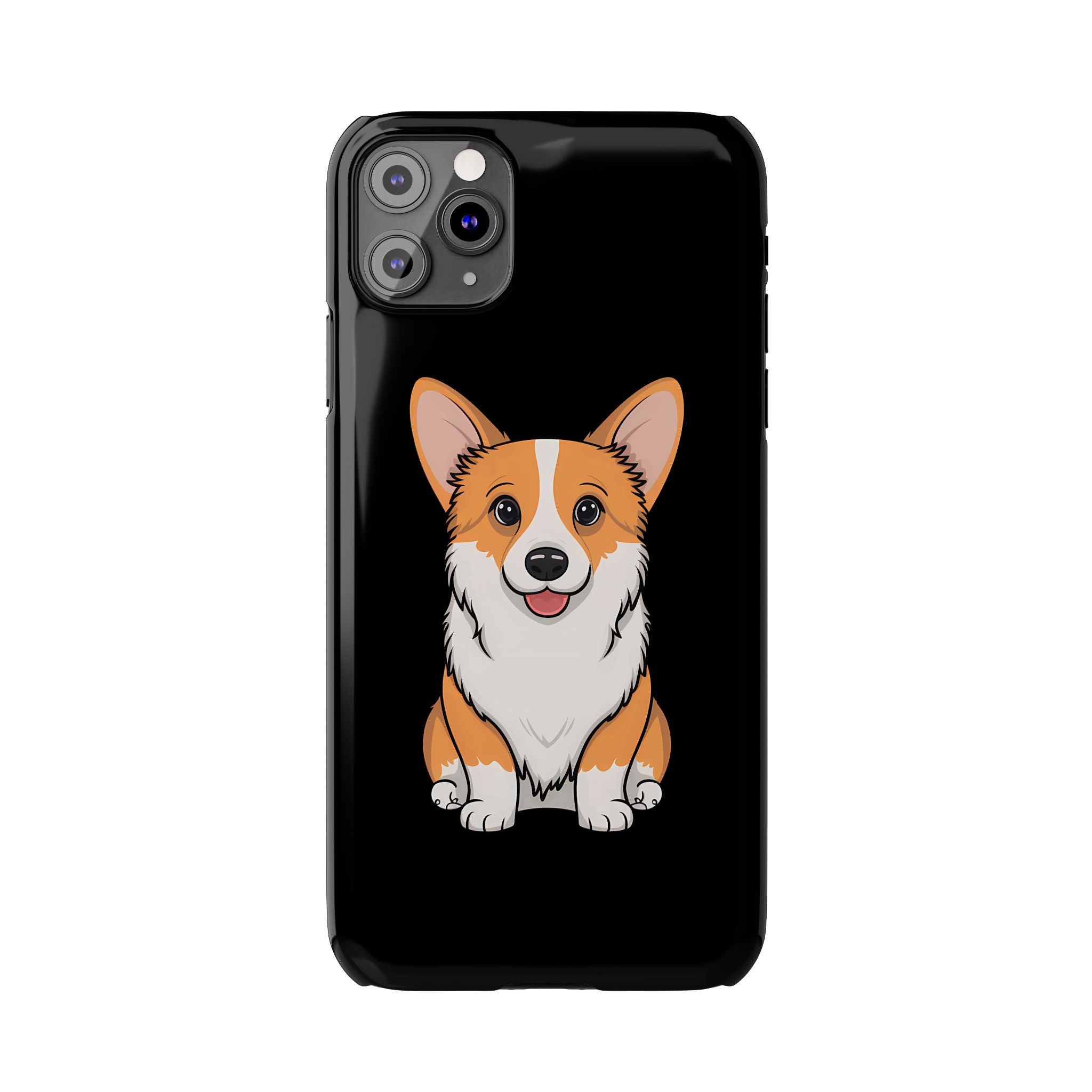 Cute Corgi Slim iPhone Case | Corgi Gift iPhone Case