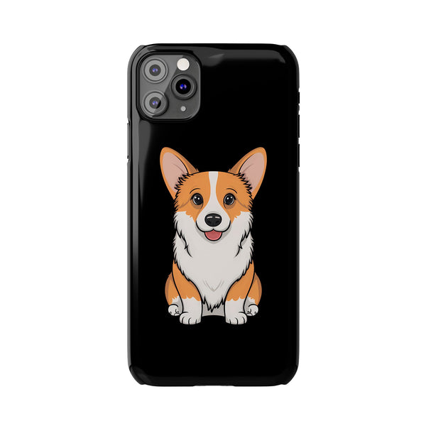 Cute Corgi Slim iPhone Case | Corgi Gift iPhone Case