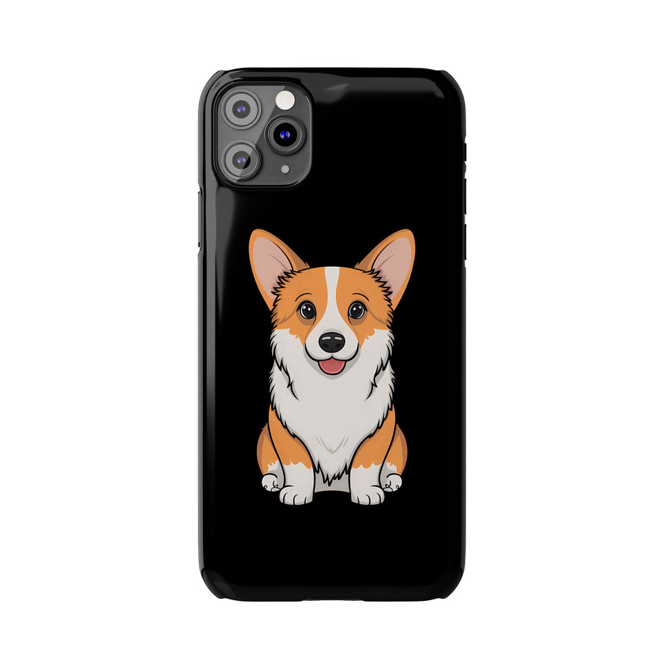 Cute Corgi Slim iPhone Case | Corgi Gift iPhone Case