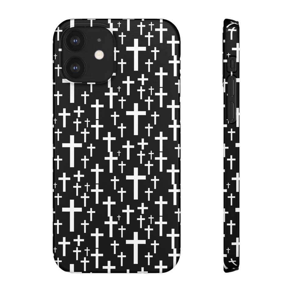 Faith In Jesus iPhone Christian Religion Phone Case | Faith Cross Phone Case | Christian Cross iPhone & Samsung Galaxy Snap Cases