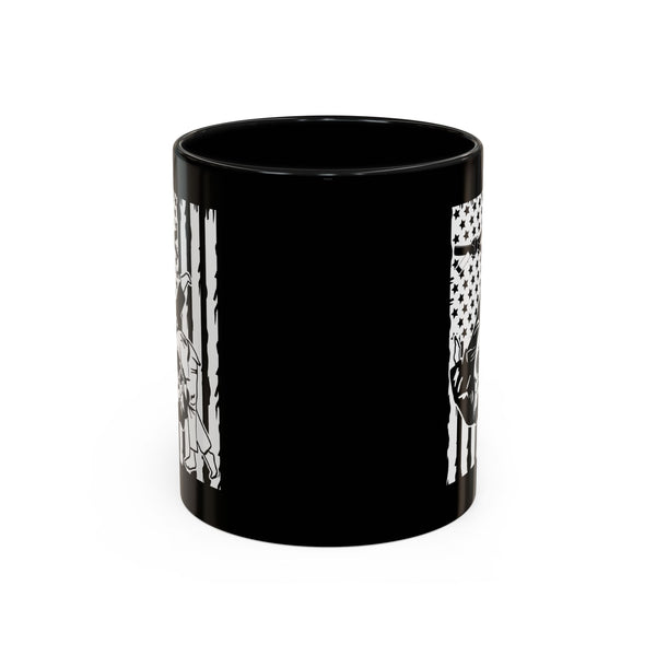 Brazilian Jiu Jitsu Flag Throw | BJJ Accent Coffee Mug