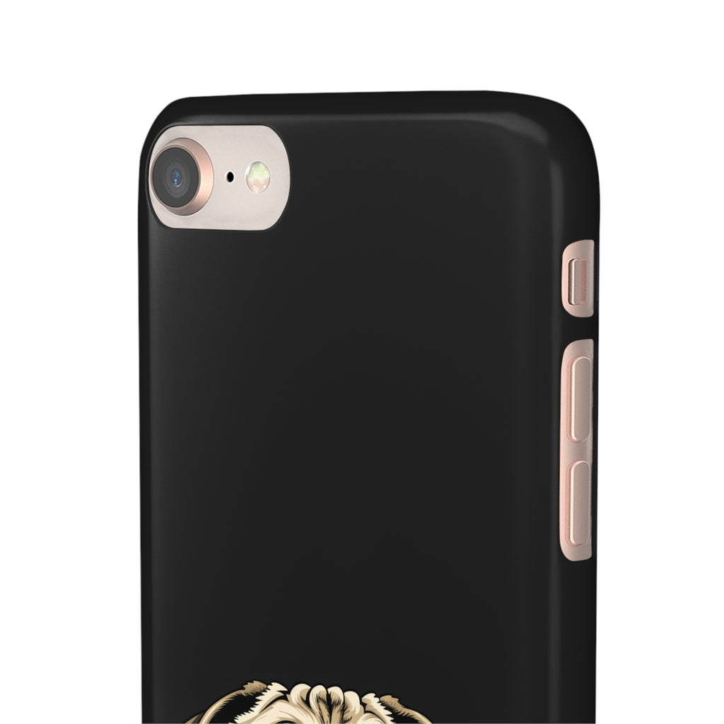 Pug Phone Case | I Love My Pug Phone Case | Pug iPhone & Samsung Galaxy Snap Cases
