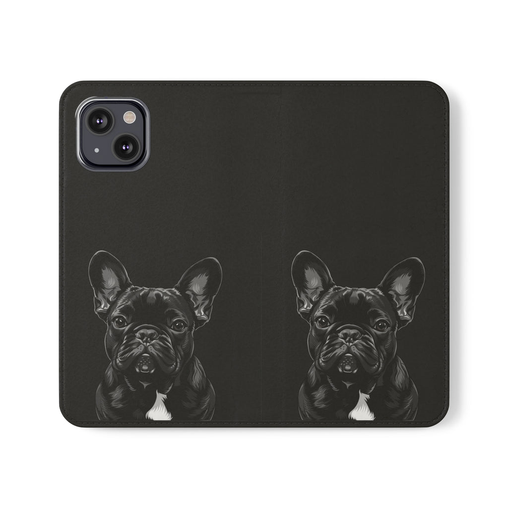 French Bulldog Phone Case | I Love My Frenchie Wallet Phone Case Gifts | IPhone & Samsung Galaxy French Bulldog Flip Cases