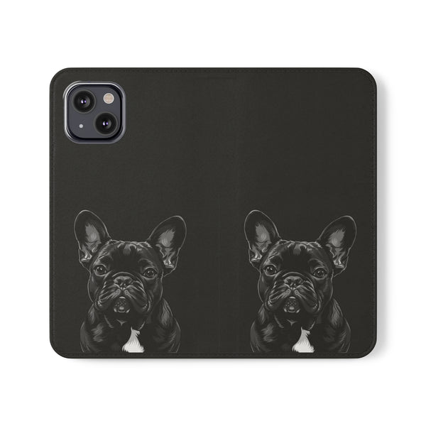 French Bulldog Phone Case | I Love My Frenchie Wallet Phone Case Gifts | IPhone & Samsung Galaxy French Bulldog Flip Cases