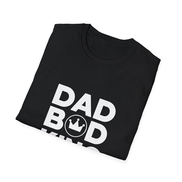 Dad Bod King T-Shirt Dad Bod King Funny Graphic Tee