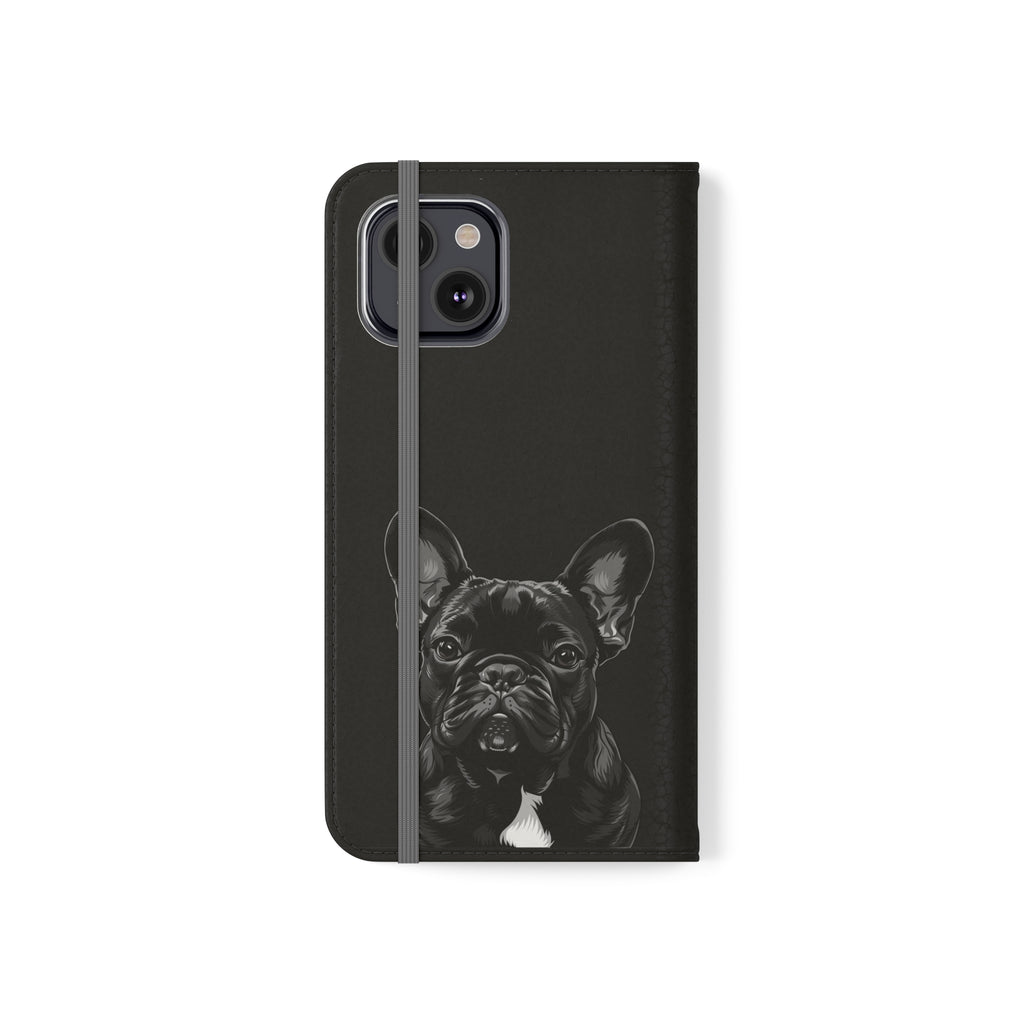 French Bulldog Phone Case | I Love My Frenchie Wallet Phone Case Gifts | IPhone & Samsung Galaxy French Bulldog Flip Cases