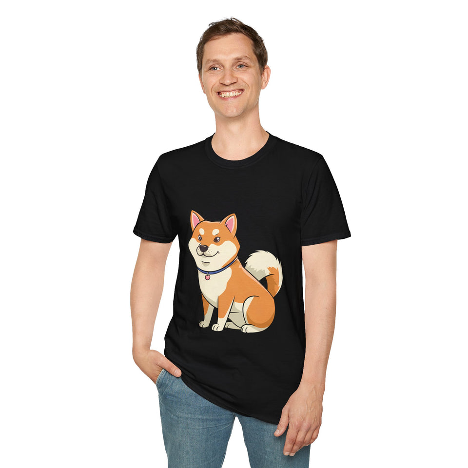 Shiba Inu Shirt | Shibainu Gifts | Shiba Merchandise | Cute Dodge Presents Unisex T-Shirt