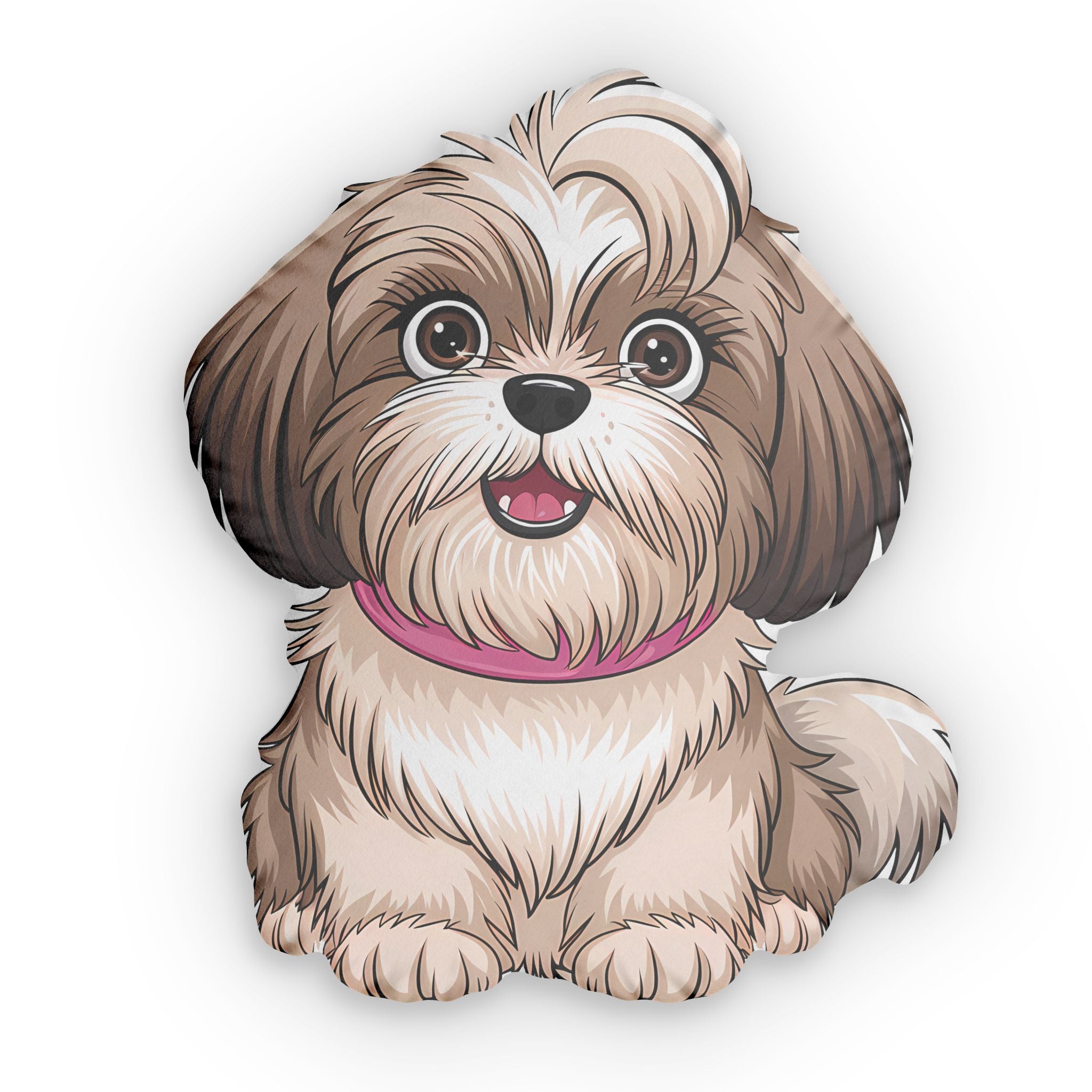 Cute Shih Tzu Custom Shaped Pillow | Shih Tzu Gift Pillow Secondary image