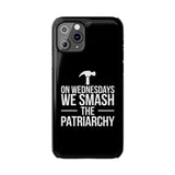 Premium On Wednesdays We Smash The Patriarchy iPhone Case | Feminist Gifts Slim Phone Cases Premium On Wednesdays We Smash The Patriarchy iPhone Case | Feminist Gifts Slim Phone Cases