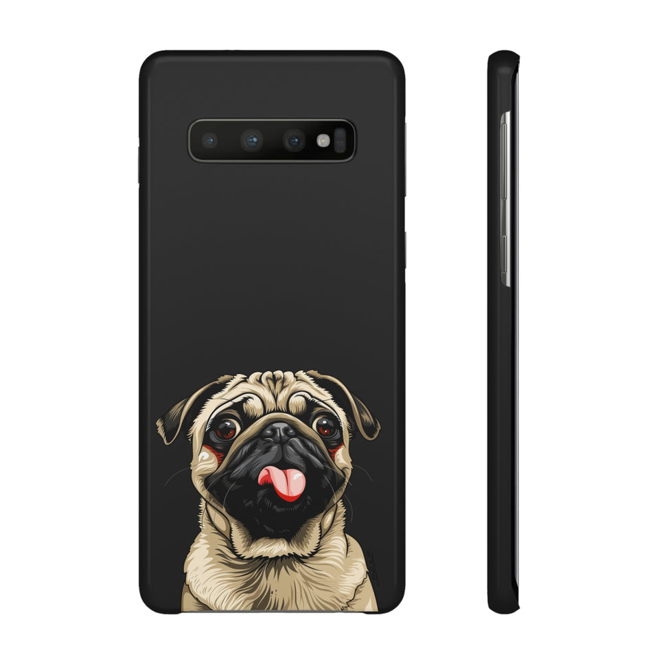 Pug Phone Case | I Love My Pug Phone Case | Pug iPhone & Samsung Galaxy Snap Cases