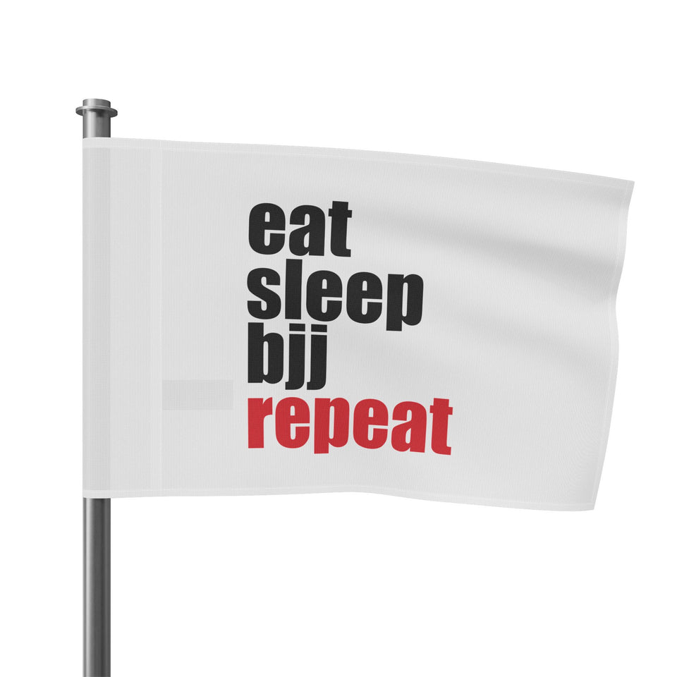 Brazilian Jiu Jitsu Eat Sleep BJJ Repeat Flag Banner | BJJ Flag