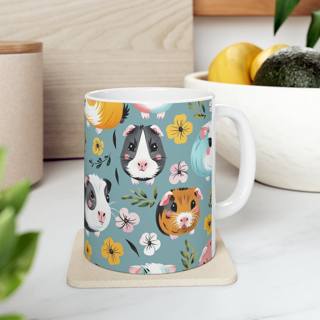 Guinea Pig Mug | Guinea Pig Coffee Mug | Cute Guinea Pig Gifts | Funny Guinea Pig Presents | Guinea Pig  Mug 11oz