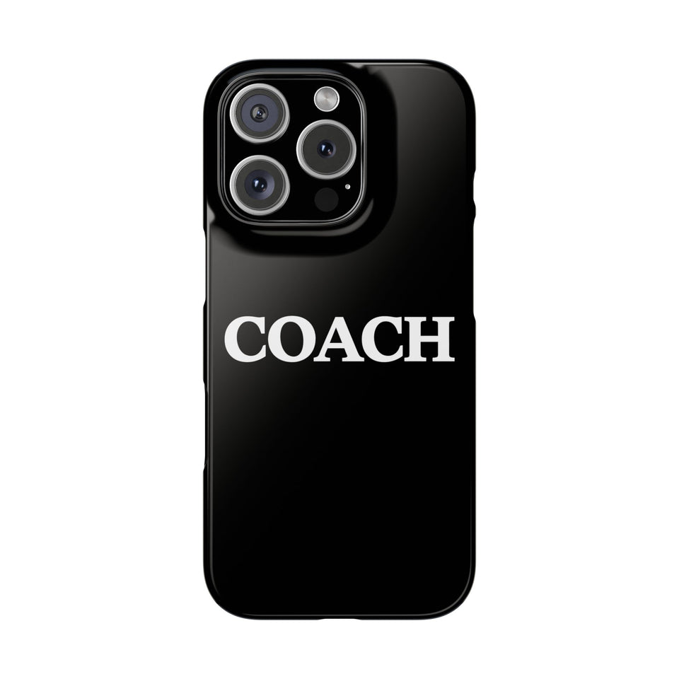 Premium Coach iPhone Case | Coach Gifts Slim Phone Cases