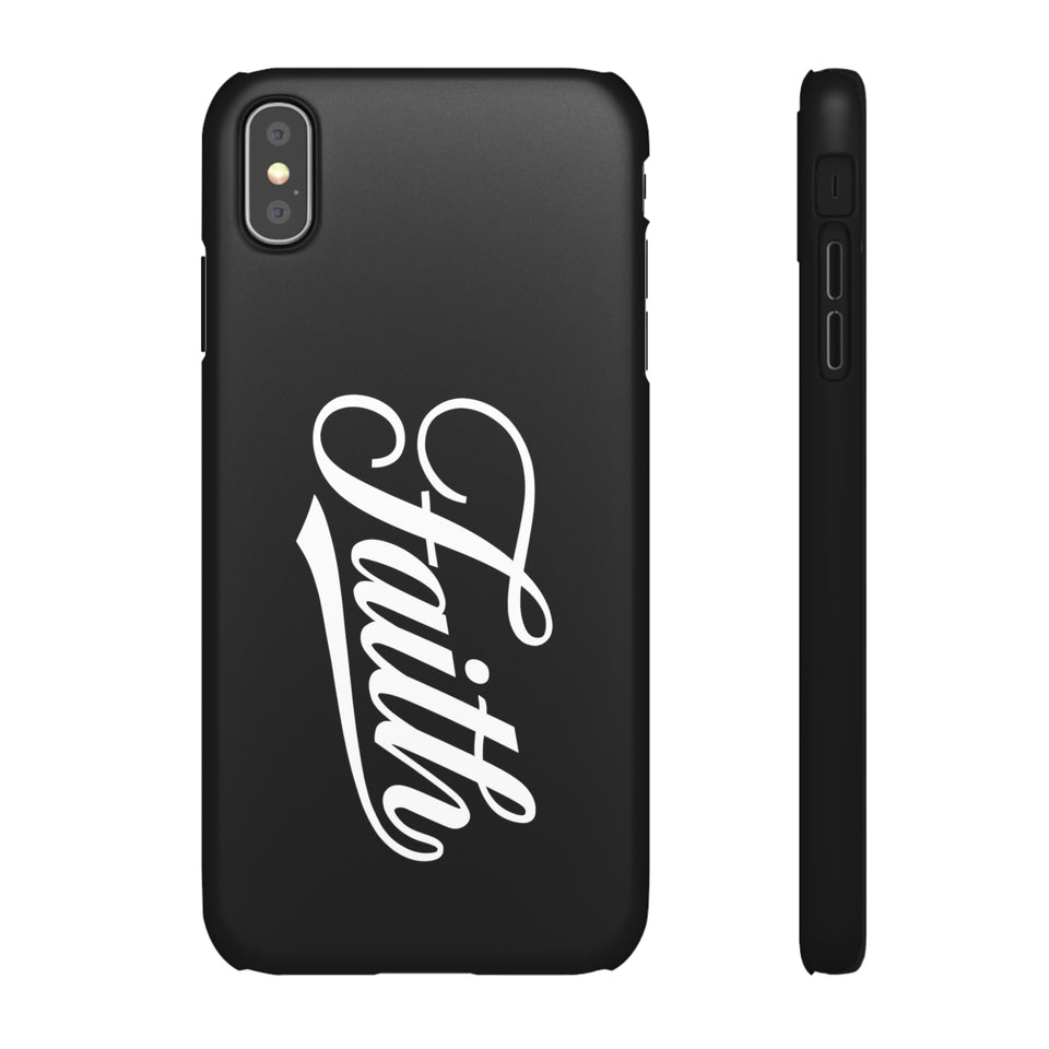 Faith In Jesus iPhone Christian Religion Phone Case | Jesus Faith Cross Phone Case | Faith Christian Cross iPhone & Samsung Galaxy Snap Cases