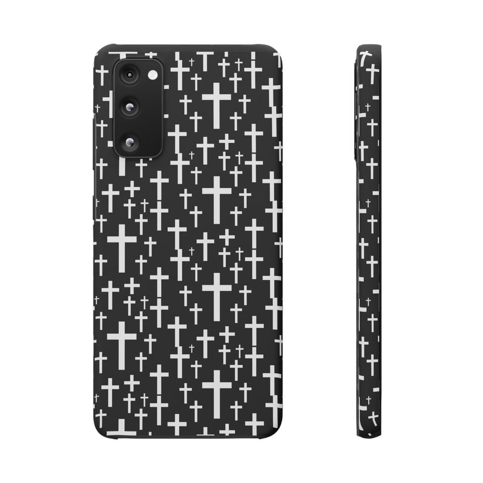 Faith In Jesus iPhone Christian Religion Phone Case | Faith Cross Phone Case | Christian Cross iPhone & Samsung Galaxy Snap Cases