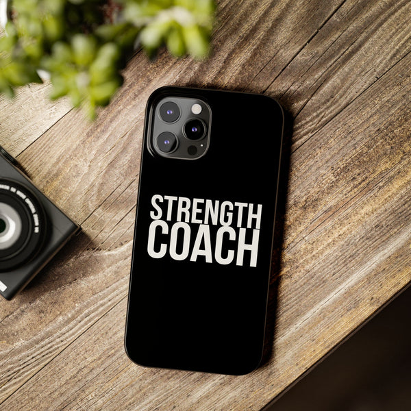 Premium Strength Coach iPhone Case | Strength Coach Gifts Slim Phone Cases