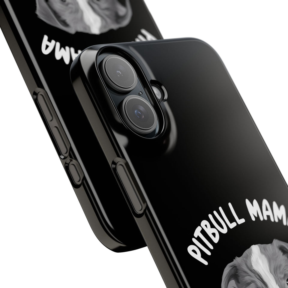 Premium Pitbull Mama iPhone Case | Pitbull Gifts Slim Phone Cases
