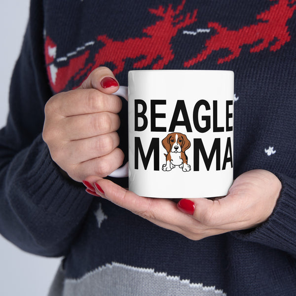 Beagle Mama Mug | Beagle Gifts | Beagle Ceramic Mug 11oz