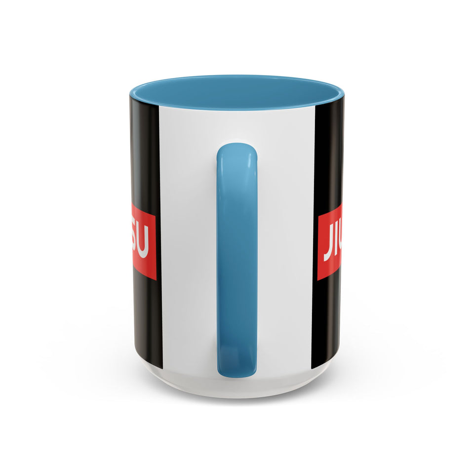Brazilian Jiu Jitsu Surpassing | BJJ Accent Coffee Mug