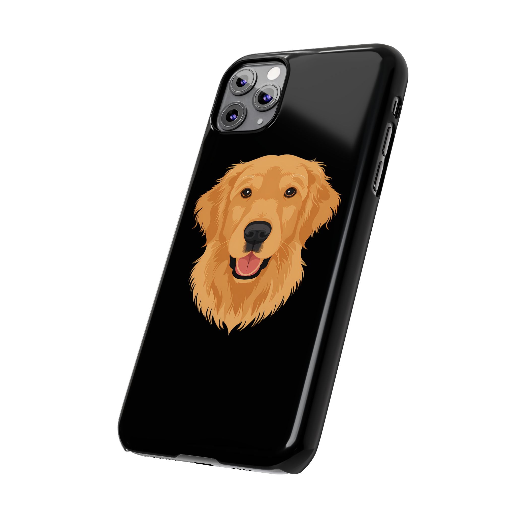 Premium Golden Retriever iPhone Case | Golden Retriever Gifts Slim Phone Cases