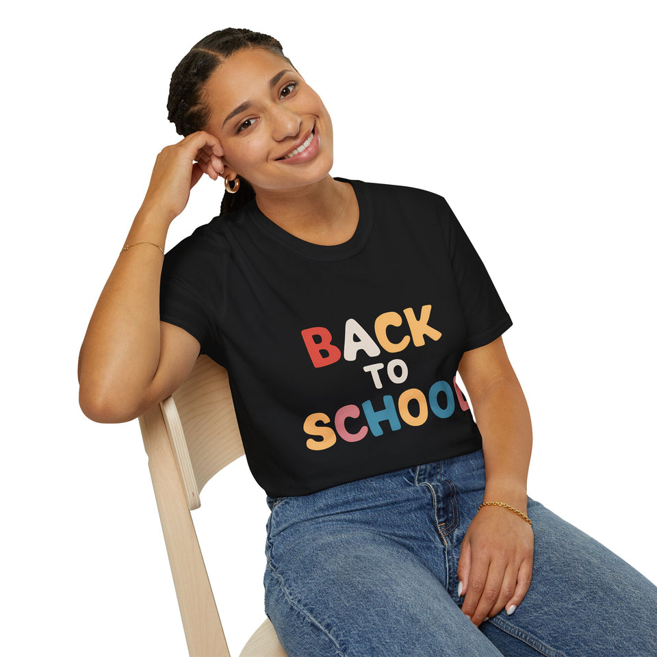 Back To School Shirt | School Gift | Teacher Student Merchandise | Back To School Presents Unisex T-Shirt