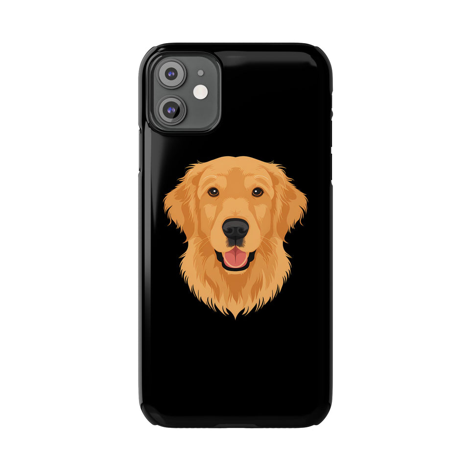 Premium Golden Retriever iPhone Case | Golden Retriever Gifts Slim Phone Cases