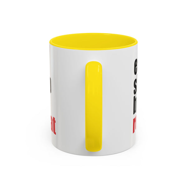 Brazilian Jiu Jitsu Eat Sleep BJJ Repeat | BJJ Accent Coffee Mug