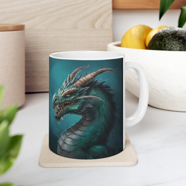 Fantasy Dragon RPG Mug | Role Playing Game Gift | Dragon Coffee Mug | RPG Fantasy Gift Ideas Mug 11oz 2