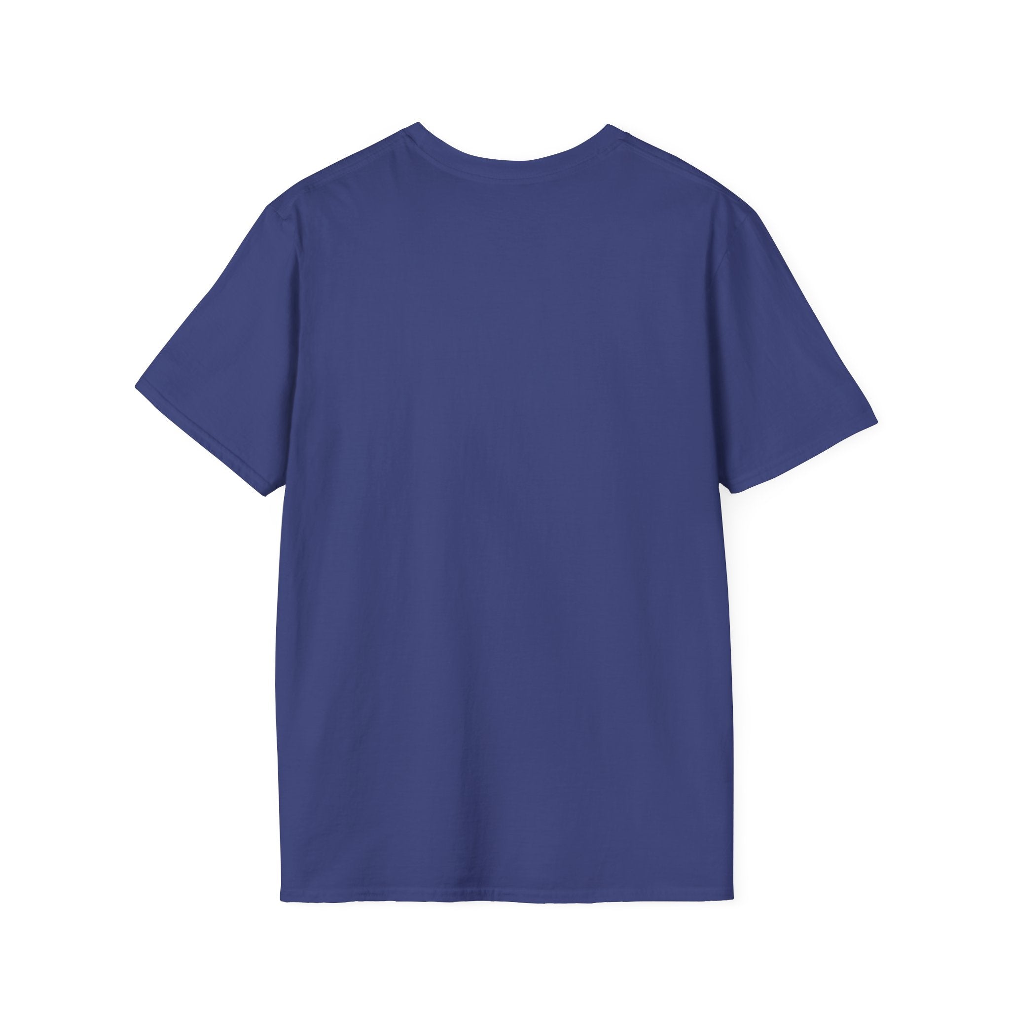 SPORTS! Funny Retro Collegiate T‑Shirt — Bold Orange & Blue Athletic Graphic