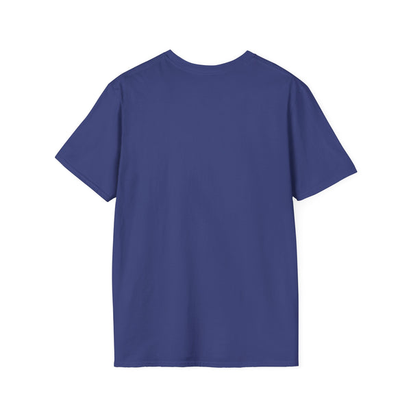SPORTS! Funny Retro Collegiate T‑Shirt — Bold Orange & Blue Athletic Graphic