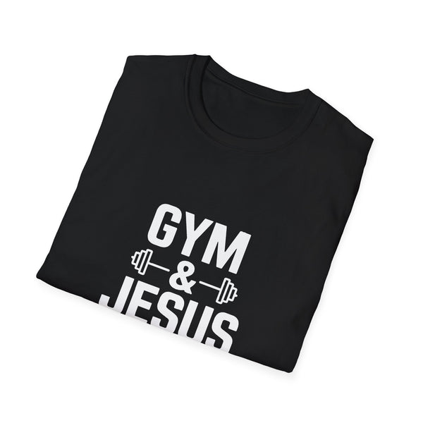 Gym And Jesus Unisex T-Shirt