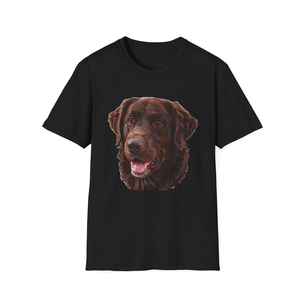 Chocolate Labrador T-Shirt — Cute Chocolate Lab Dog Tee for Dog Lovers