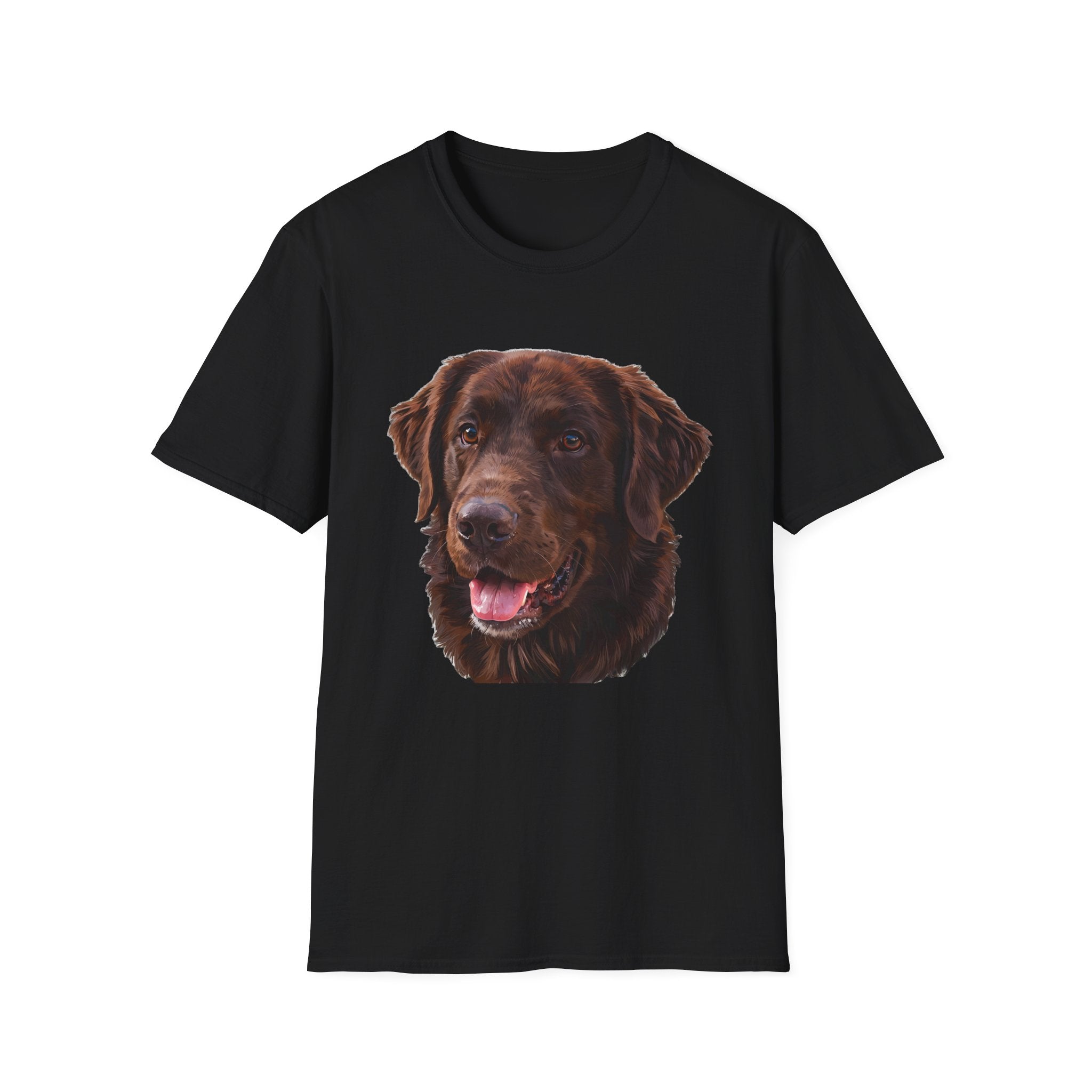 Chocolate Labrador T-Shirt — Cute Chocolate Lab Dog Tee for Dog Lovers