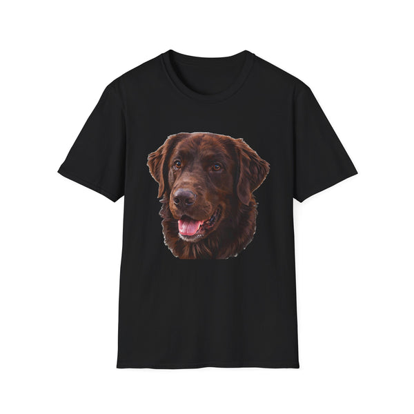 Chocolate Labrador T-Shirt — Cute Chocolate Lab Dog Tee for Dog Lovers