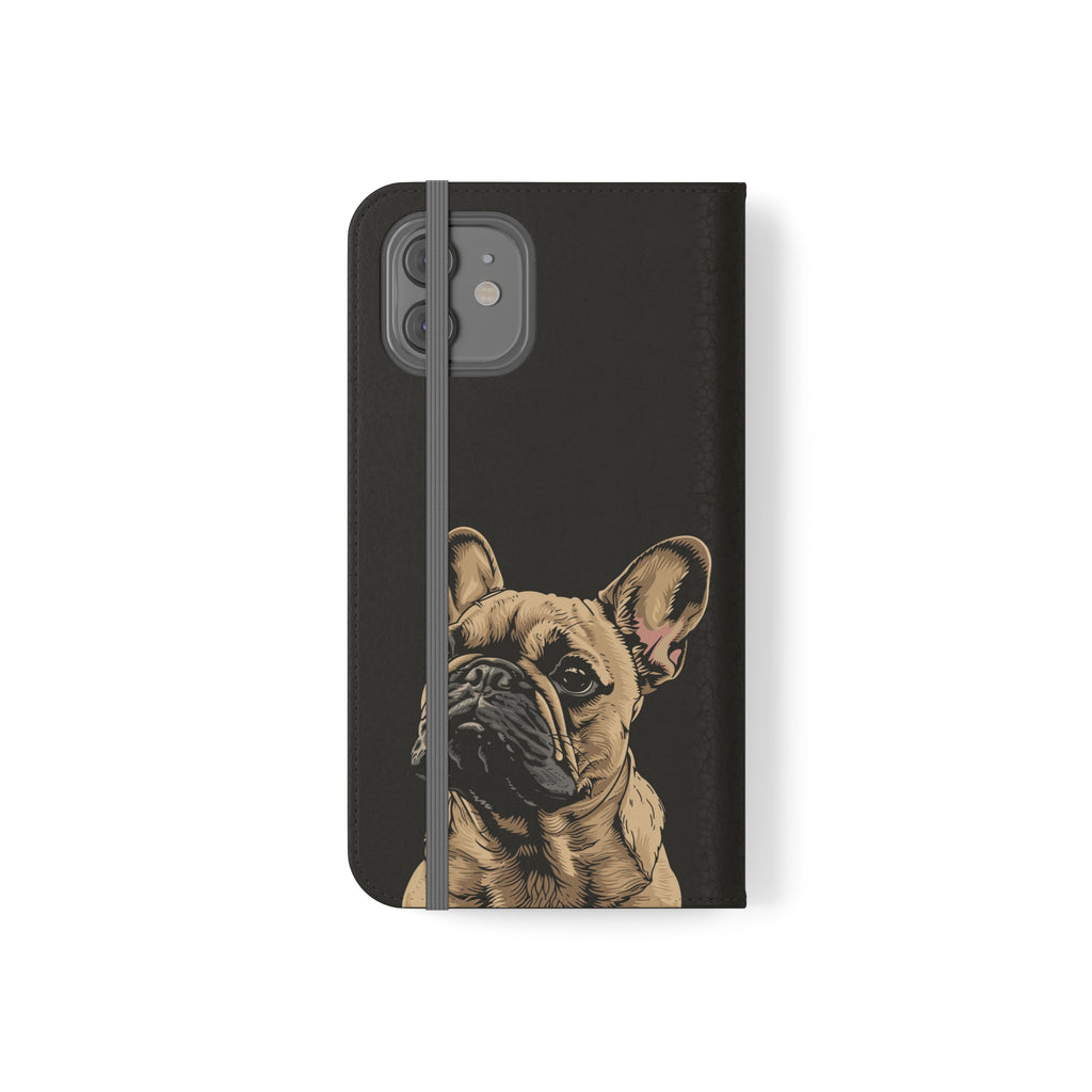 French Bulldog Phone Case | I Love My Frenchie Wallet Phone Case Gifts | IPhone & Samsung Galaxy French Bulldog Flip Cases