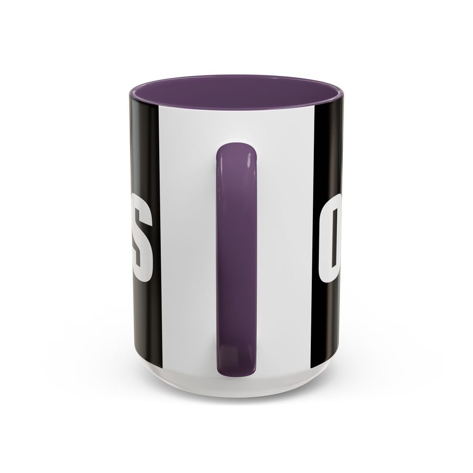 Brazilian Jiu Jitsu OSS | BJJ Accent Coffee Mug