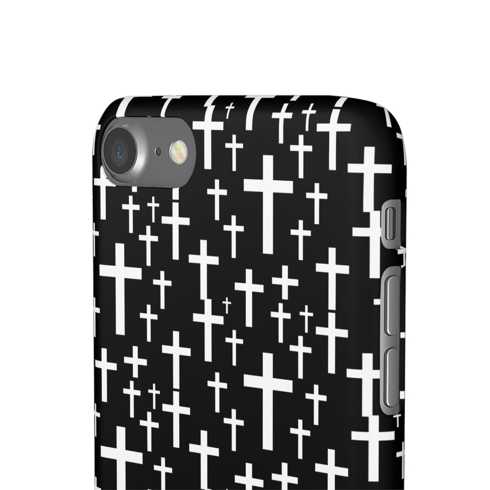 Faith In Jesus iPhone Christian Religion Phone Case | Faith Cross Phone Case | Christian Cross iPhone & Samsung Galaxy Snap Cases