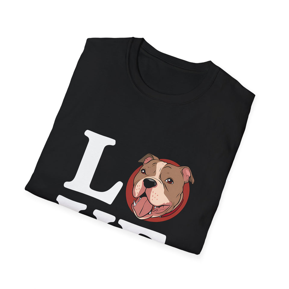 Sweet Love Pitbull Shirt | Pitbull Gifts | Pitbulls Dog Lovers Merchandise Unisex T-Shirt