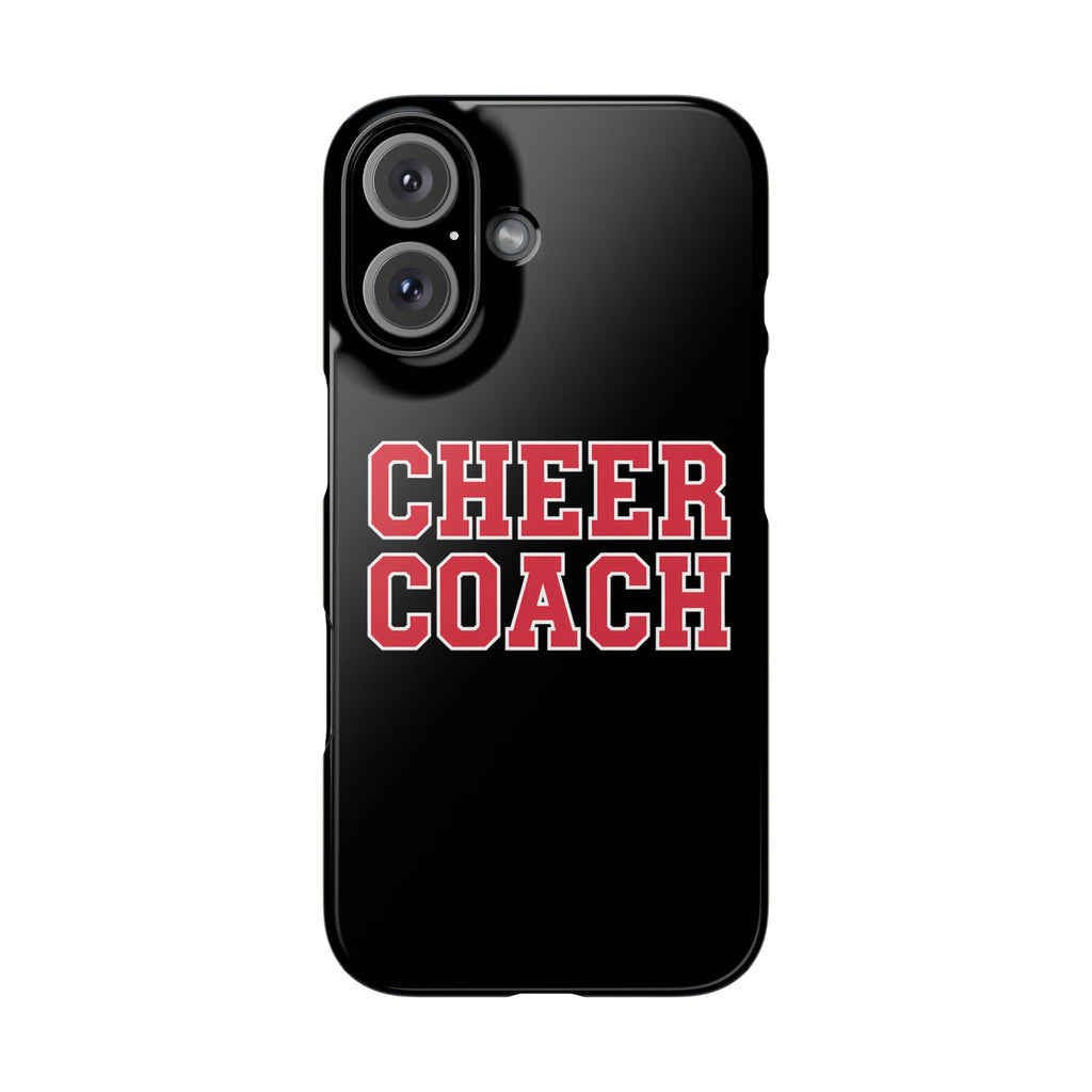 Premium Cheer Coach iPhone Case | Cheer Coach Gifts Slim Phone Cases