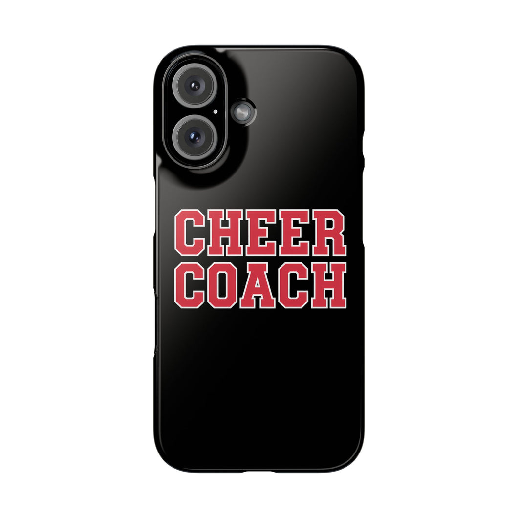 Premium Cheer Coach iPhone Case | Cheer Coach Gifts Slim Phone Cases