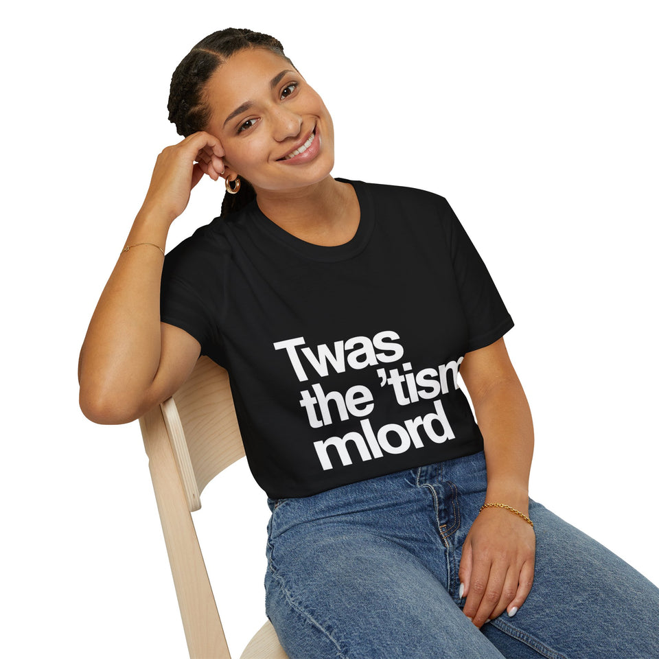 Twas The Tism Mlord Autism Awareness T-Shirt - Unisex Shirt