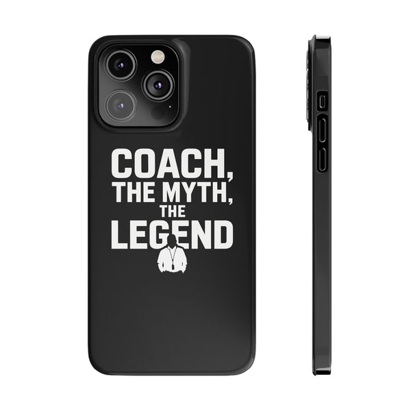 Premium Coach The Myth The Legend iPhone Case | Coach Gifts Slim Phone Cases