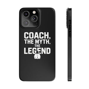 Premium Coach The Myth The Legend iPhone Case | Coach Gifts Slim Phone Cases Premium Coach The Myth The Legend iPhone Case | Coach Gifts Slim Phone Cases
