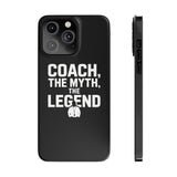 Premium Coach The Myth The Legend iPhone Case | Coach Gifts Slim Phone Cases Premium Coach The Myth The Legend iPhone Case | Coach Gifts Slim Phone Cases