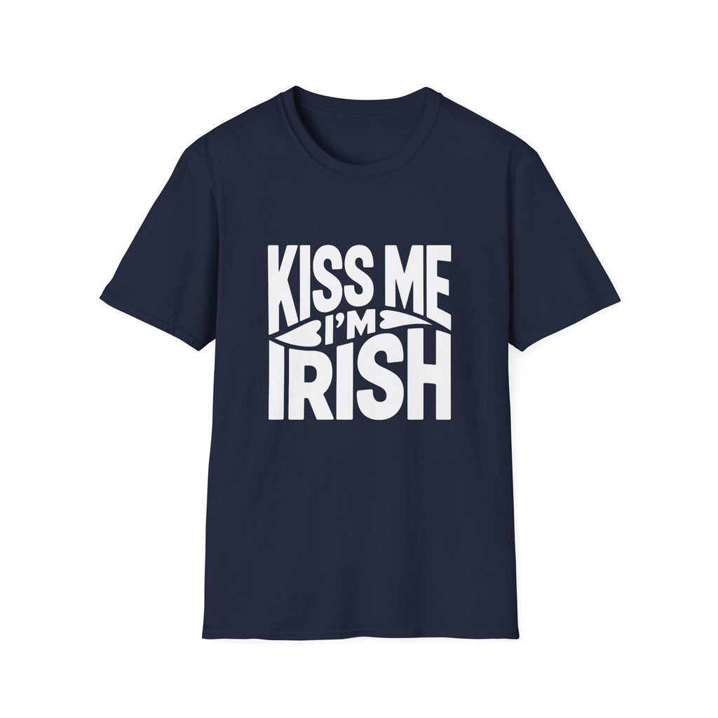 Kiss Me I'm Irish Ireland Graphic T-Shirt — St. Patrick's Day Irish Pride Tee
