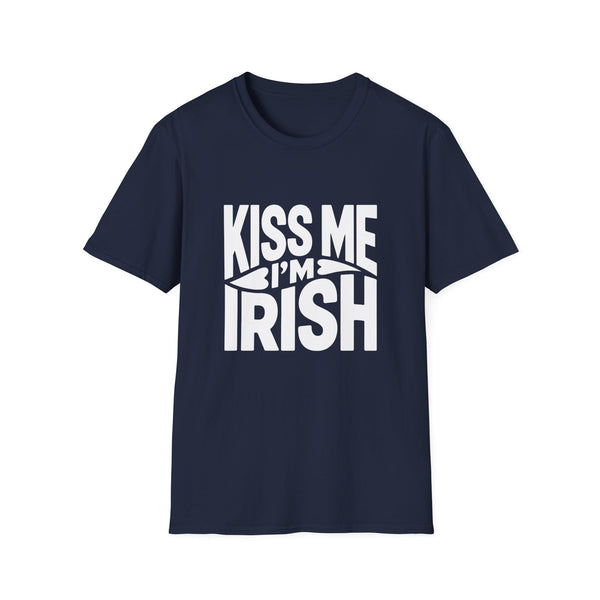 Kiss Me I'm Irish Ireland Graphic T-Shirt — St. Patrick's Day Irish Pride Tee