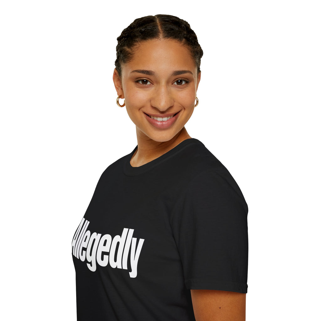 Sarcastic Funny Tee — Allegedly Funny Graphic T-Shirt