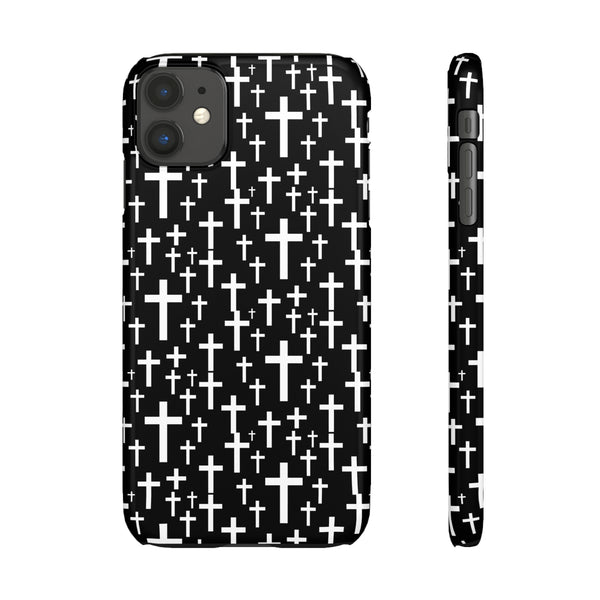 Faith In Jesus iPhone Christian Religion Phone Case | Faith Cross Phone Case | Christian Cross iPhone & Samsung Galaxy Snap Cases