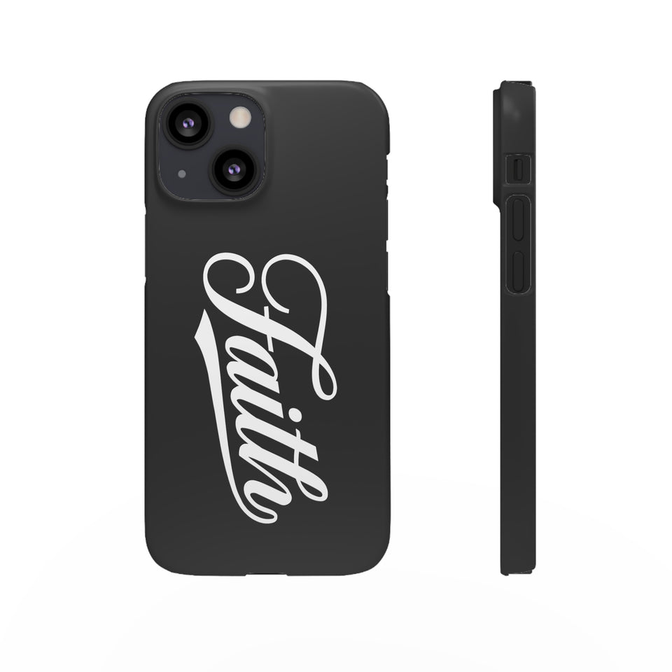 Faith In Jesus iPhone Christian Religion Phone Case | Jesus Faith Cross Phone Case | Faith Christian Cross iPhone & Samsung Galaxy Snap Cases