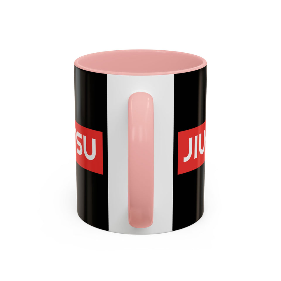 Brazilian Jiu Jitsu Surpassing | BJJ Accent Coffee Mug
